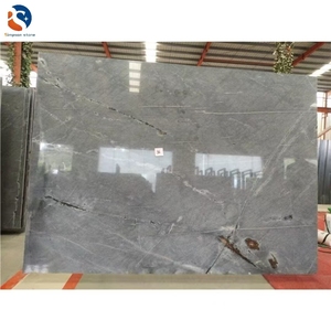 Losas de Mármol Azul Gris Plateado, Superficie Pulida y Afilada, Estilo Moderno - Product Image 2