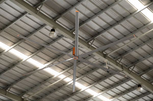 RTFANS 24ft HVLS Industrieller Decken ventilator Werks lager Kühlung Big Ass mit 220V Motor Einfache Installation - Product Image 5