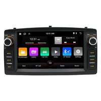 Autoradio BQCC 2Din 7 pouces avec écran tactile, compatible Carplay Android, WIFI, GPS, RDS, pour Toyota Corolla E120 03-06 BYD F3 05-13