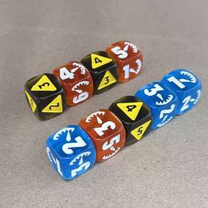 Dados de Mármol y Perla Ecológicos de 16 mm a Precio Más Bajo para Juegos de Mesa y Promoción - Product Image 2