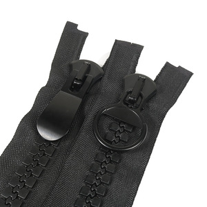 Nhà Máy <span class=keywords><strong>oco</strong></span> 20 # nhựa nhiệm vụ nặng nề mở-kết thúc dây kéo răng lớn nhựa cho ba lô lều ngoài trời phụ kiện may - Product Image 1