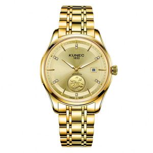 Montre mécanique pour homme avec cadran personnalisé en forme de fenêtre, en acier inoxydable, mouvement de haute qualité - Product Image 2