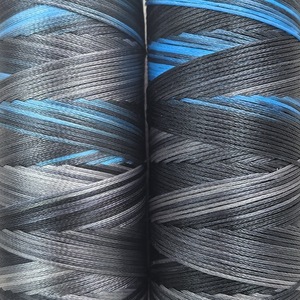 Cordón de Joyería de Hilo de Cera Dorado con Microchip de Poliéster NEO de Combinación de Colores de la Serie, Tejido a Mano, Collar con Nudo Chino Hecho a Mano - Product Image 1