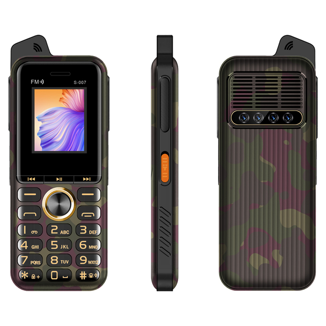 S007 Wholesale Customized Good Quality 1.8inch Dual Sim Card Unique Stylish Keypad Mobile Phone