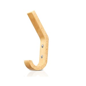 Customized Size and Color Heavy Duty Natural Wood <b>Pegs</b> Hooks Wood Craft for Hats Bags <b>Towels</b> - Product Image 2