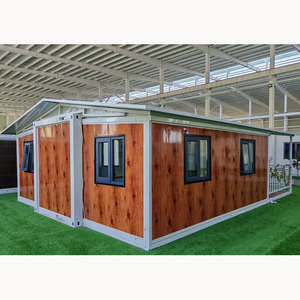 <span class=keywords><strong>Chalet</strong></span> de vacances en acier extensible <span class=keywords><strong>à</strong></span> ailes bilatérales coulissantes vers l'extérieur avec terrasse - Product Image 5