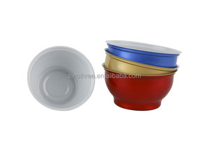 Facile à transporter, bol vide en aluminium de 180ml, 250ml, 300ml, boîtes de conserve avec couvercle en aluminium, vente en gros pour la mise en conserve instantanée des aliments et des soupes à emporter - Product Image 2