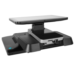 Có thể điều chỉnh góc 15.6 + 11.6 inch <span class=keywords><strong>Windows</strong></span> Màn hình Kép màn hình cảm ứng không thấm nước <span class=keywords><strong>POS</strong></span> thanh toán - Product Image 5