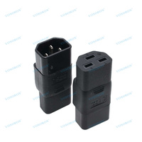 Adaptateur de prise de courant IEC320 C14 mâle vers C21 femelle PDU UPS, prise de courant 10A à 16A, cordon d'alimentation, connecteur, adaptateur, prise WA-0168