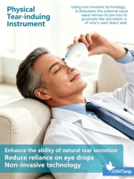 SSHTANG Appareil de Traitement des Yeux Secs en Gros, Outil Physique d'Induction de Larmes pour Usage Domestique et Centres de Soins Oculaires