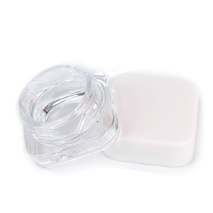Barattoli in Vetro Quadrati Neri da 1 Grammo, 3ml, 5ml, 7ml, 9ml con Coperchio in Plastica a Prova di Bambino, Serigrafia per Conservazione Cosmetici ed Estratti di Oli - Product Image 2