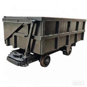 Carro de descarga lateral para minería, vehículo de transporte con oruga curva de un solo lado - Product Image 3