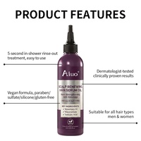 Huile Essentielle Bio de Romarin pour la Croissance Capillaire - Sérum Personnalisé pour Cuir Chevelu Abîmé et Cheveux Secs, Lissant et Fortifiant