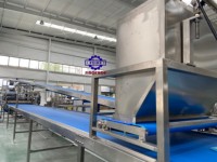 Ligne de production SINOFUDE de machines extrudeuses automatiques de remplissage central pour guimauves et confitures, avec déposeur à commande servo
