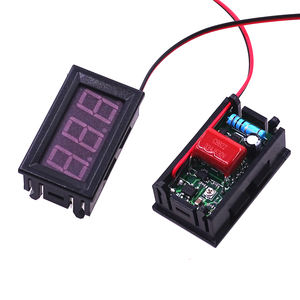 2 Wire 0.56 "LED Digital Voltmeter Voltage Meter Car Motorcycle Volt Tester Detector DC 5V-120V 5V 12V 24V 48V Green - Product Image 5