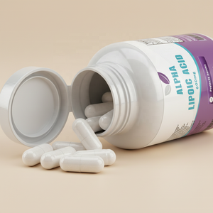 Acide <span class=keywords><strong>alpha</strong></span>-lipoïque en gros, gommes de 600 mg, 60 pièces |   Complément alimentaire pour la protection des nerfs chez l'adulte - Product Image 4