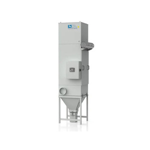 Collecteur de poussière LTA Md 90 Mpcip, 30 gallons, en acier, triphasé, chargement par le bas, pour le nettoyage de l'air industriel - Product Image 3