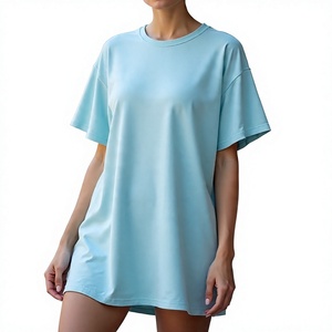 Women's Oversized Crew Neck <b>T</b>-<b>Shirt</b> Cotton Loose Fit Solid Color Short Sleeve Spring Summer Casual Wear <b>T</b>-<b>Shirts</b> - Product Image 3
