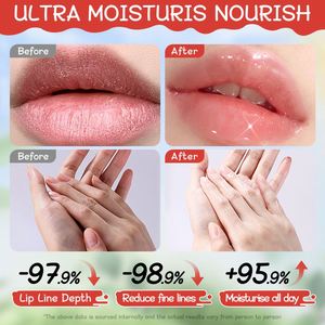 Set SADOER di Balsamo per Labbra e Crema per Mani, Idratante, Nutriente, Riparatore per Labbra e Mani Secche e Screpolate, Lunga Durata, Aromatizzato alla Frutta - Product Image 3