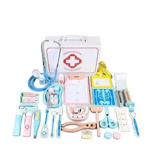 Cadeaux de Noël de haute qualité, jouets de simulation de médecin pour enfants, jeu de rôle de médecin, jouets pour enfants, 42 pièces, outils de dentiste - Product Image 1