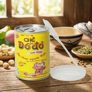 Sopa de Frijoles Rojos Dulces Enlatada Minh Trung 240g, Postre Saludable Instantáneo, Cocina Vietnamita Premium, 2 Años de Duración, 24 Latas/Caja - Product Image 5