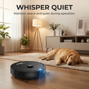 Robot Aspiradora de Última Generación en Oferta, Diseñado para el Cuidado de Pisos, con Sistema de Limpieza 3 en 1, Aspiradora Húmeda y Seca con Bajo Nivel de Ruido - Product Image 5
