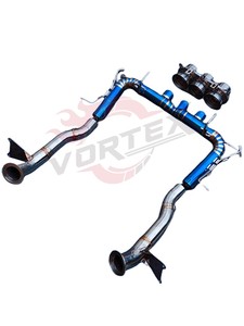 Escape Trasero con Válvulas de Titanio Vortex para Ferrari 458 Italia Spider 2009-2015, Ligero y de Ajuste Directo - Product Image 2