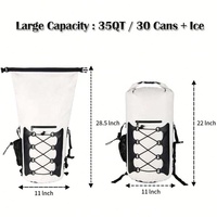 Sac isotherme portable imperméable en TPU, anti-fuite, pour le camping, la pêche, la plage, les voyages, les barbecues et les activités de plein air