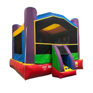 Nouveauté : château gonflable pour enfants, multicolores, violet, pour garçons et filles, en PVC, 13 pieds, pour <span class=keywords><strong>location</strong></span> de fête - Product Image 2