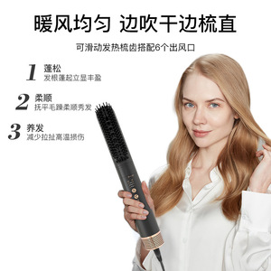 2 In 1 Hair Straightener With Interchangeable Heads Tourmaline Ceramic Ionic Styling Tool For General Hair Type - Product Image 2