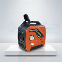 110V 120V 4-Takt Tragbarer Benzin-Generator 2000W Mini 5,5L Kraftstofftank mit Fernstart für LKW Wohnmobil Camping