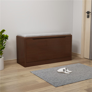 <b>Shoe</b> Cabinet Solid Wood Multi Layer <b>Storage</b> Entryway Rack Natural Color Home Use - Product Image 4