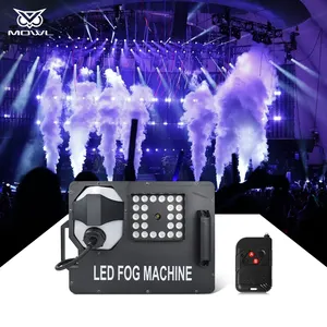 Mesin kabut LED vertikal, mesin semprot asap RGB 3000W untuk pesta Dj Bar