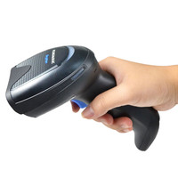 Escáner de Código de Barras Industrial Portátil Datalogic Gryphon GD4590-BK-HD, Lector de Códigos QR HD, RS232/USB, CMOS 2D, Punto Verde, de Fábrica