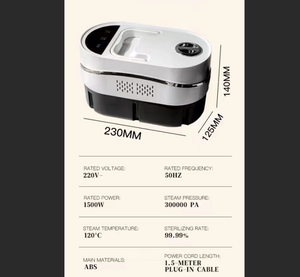<span class=keywords><strong>Nettoyeur</strong></span> <span class=keywords><strong>vapeur</strong></span> électrique multifonctionnel haute pression haute température 1500W, machine <span class=keywords><strong>tout</strong></span>-<span class=keywords><strong>en</strong></span>-un pour la désinfection domestique - Product Image 6