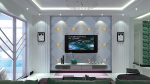 Nouvelle Arrivée En Gros Papier Peint Décor À La Maison Revêtement Mural 3D Mousse Papier Peint Daim Papier Peint Rouleau - Product Image 5