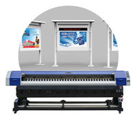 Imprimante à jet d'encre automatique grand format pour la publicité intérieure et extérieure, conception graphique, impression de stickers en vinyle, imprimante à solvant écologique