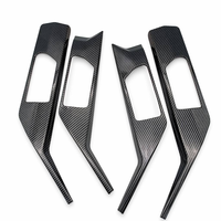 Couvre-poignée de porte intérieure en fibre de carbone pour Toyota Hilux Travo 2026, accessoires 4 portes, ensemble de 4 pièces