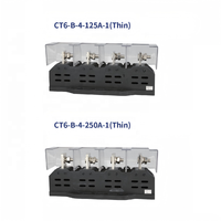 Connecteur principal actif enfichable T6 / Prise de connexion principale 125/250/400/630A 3P/4P pour tiroir de commutation basse tension