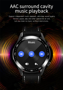 LICHIP L182 smartwatch montre intelligente l13 e12 e13 montre smartphone passer des appels téléphone gt2 para cellares - Product Image 4