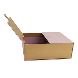 Maßgeschneiderte Starre Karton-Geschenkbox mit Magnetverschluss und Doppeltür für Schmuck, Hebe-Aufbewahrungsbox mit Logo - Product Image 3