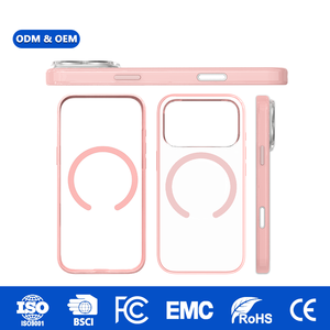 เคสใสกันรอยแบบแม่เหล็ก TPU+PC สำหรับ iPhone 18 Pro Max ป้องกันรอยนิ้วมือ ทนต่อการขีดข่วน รับผลิตแบบ OEM/ODM - Product Image 1