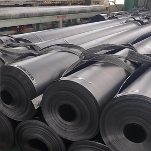 चिकनी <span class=keywords><strong>60</strong></span> मिलीलीटर hdpe 3 मिमी शीट पे तिरपाल तालाब लाइनर के लिए चिकनी जियोमेंब्रान - Product Image 2