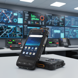 UNIWA F400 al por mayor, radio walkie-talkie POC 4G LTE de dos vías, portátil, de largo alcance, Android 15, NFC, IP65, resistente al agua, global - Product Image 1