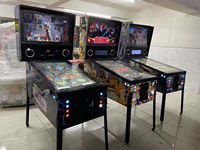 Machine de flipper virtuelle LCD classique populaire, jeu à pièces, commande par levier, équipement d'arcade rétro européen américain