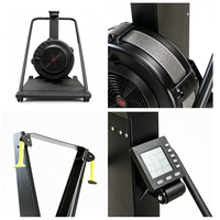 Simulador de Esquí con Resistencia al Aire Lofit, Entrenador de Esquí para Interiores, Entrenamiento HIIT de Bajo Impacto, Máquina Ergométrica de Acero, Programa de Ejercicio, Pantalla LED