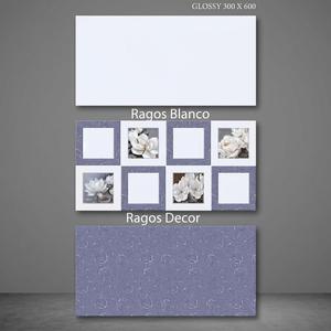 กระเบื้องพอร์ซเลนมันวาวขนาด300X600มม. กระเบื้องผนังเซรามิกเคลือบหินขนาด12X24นิ้วสำหรับตกแต่งภายในบ้านผนังในร่ม - Product Image 2