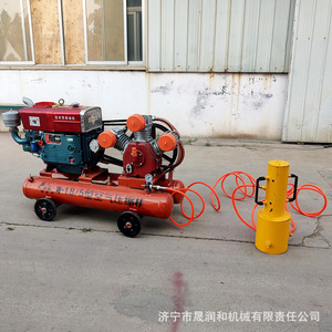 <b>Pile</b> <b>Driver</b> W-1.8/5 Air Compressor With Engine For Flood Control And Foundation Work - Product Image 3