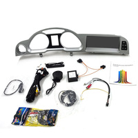 Pantalla de Coche de 8.8 Pulgadas con Carplay, Android Auto, Pantalla Dividida, DSP, GPS y Asistencia de Reversa para Audi A6 2005-2009, 1 Año de Garantía