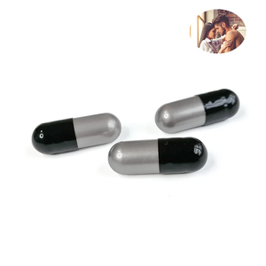 Capsules Makagan pour hommes, noires, pour une récupération rapide de l'énergie, quantité minimale de commande faible, échantillon disponible - Product Image 1